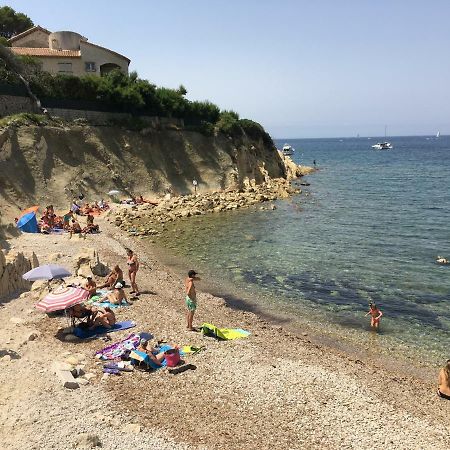 T2 Rez De Jardin 300M Plage De Beaucours Sanary Sur Mer Sanary-sur-Mer Exterior foto
