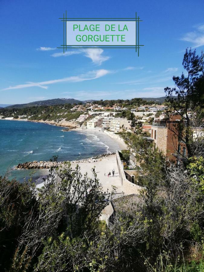 T2 Rez De Jardin 300M Plage De Beaucours Sanary Sur Mer Sanary-sur-Mer Exterior foto